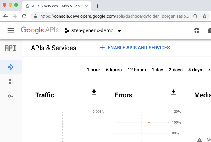 Google Dev Console